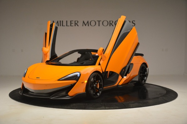 New 2020 McLaren 600LT Spider Convertible for sale Sold at Aston Martin of Greenwich in Greenwich CT 06830 14