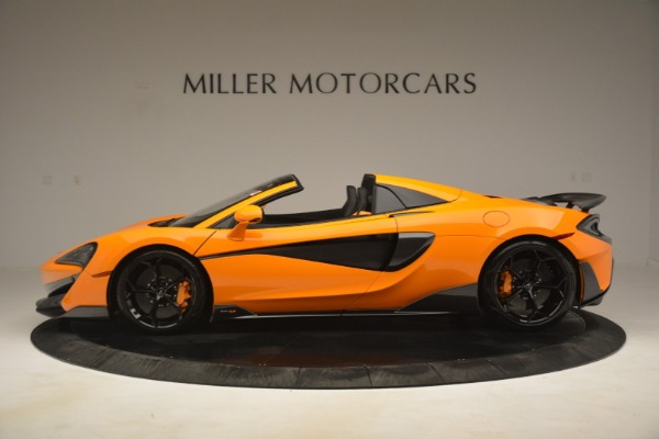 New 2020 McLaren 600LT Spider Convertible for sale Sold at Aston Martin of Greenwich in Greenwich CT 06830 3