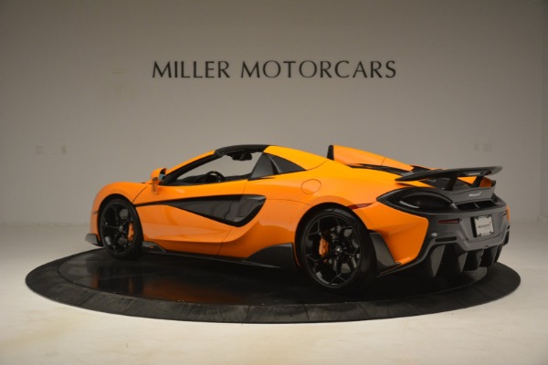 New 2020 McLaren 600LT Spider Convertible for sale Sold at Aston Martin of Greenwich in Greenwich CT 06830 4