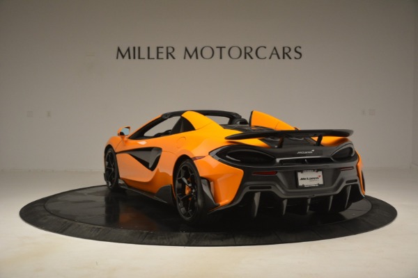 New 2020 McLaren 600LT Spider Convertible for sale Sold at Aston Martin of Greenwich in Greenwich CT 06830 5