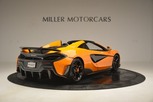 New 2020 McLaren 600LT Spider Convertible for sale Sold at Aston Martin of Greenwich in Greenwich CT 06830 7