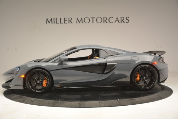 New 2020 McLaren 600LT Spider Convertible for sale Sold at Aston Martin of Greenwich in Greenwich CT 06830 16