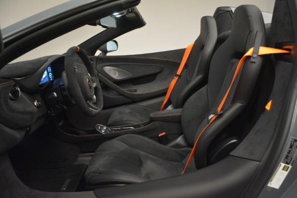 New 2020 McLaren 600LT Spider Convertible for sale Sold at Aston Martin of Greenwich in Greenwich CT 06830 25