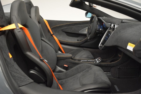 New 2020 McLaren 600LT Spider Convertible for sale Sold at Aston Martin of Greenwich in Greenwich CT 06830 28