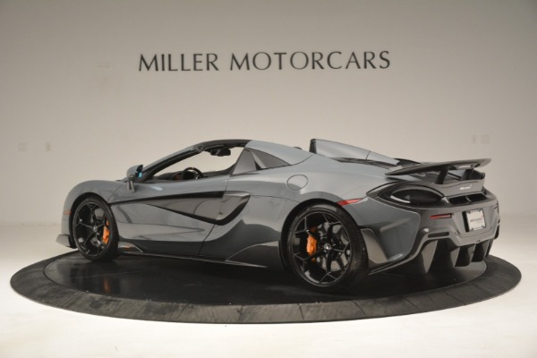 New 2020 McLaren 600LT Spider Convertible for sale Sold at Aston Martin of Greenwich in Greenwich CT 06830 4