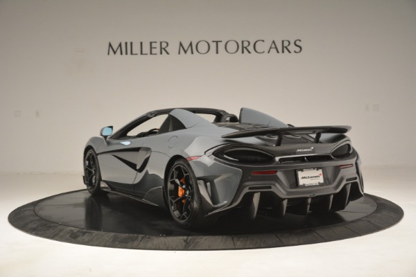New 2020 McLaren 600LT Spider Convertible for sale Sold at Aston Martin of Greenwich in Greenwich CT 06830 5