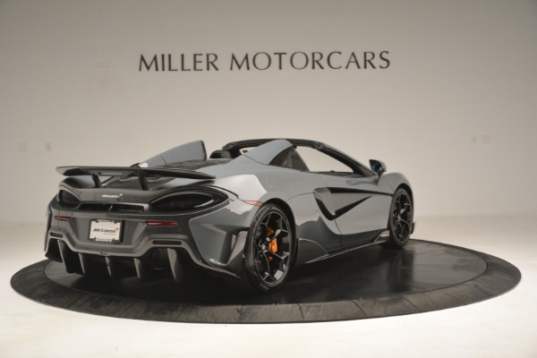 New 2020 McLaren 600LT Spider Convertible for sale Sold at Aston Martin of Greenwich in Greenwich CT 06830 7