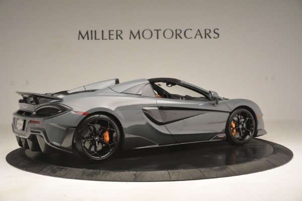 New 2020 McLaren 600LT Spider Convertible for sale Sold at Aston Martin of Greenwich in Greenwich CT 06830 8