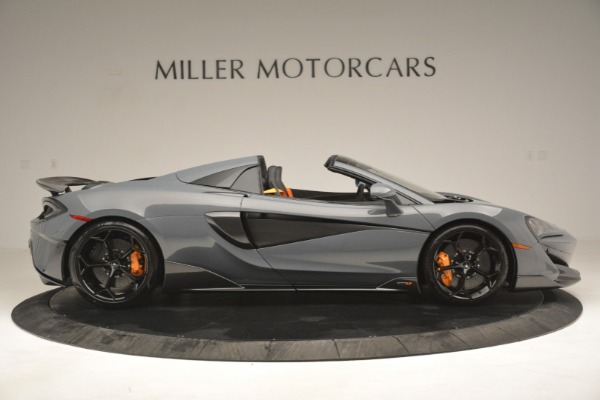 New 2020 McLaren 600LT Spider Convertible for sale Sold at Aston Martin of Greenwich in Greenwich CT 06830 9