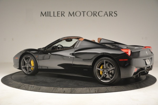 Used 2013 Ferrari 458 Spider for sale Sold at Aston Martin of Greenwich in Greenwich CT 06830 4