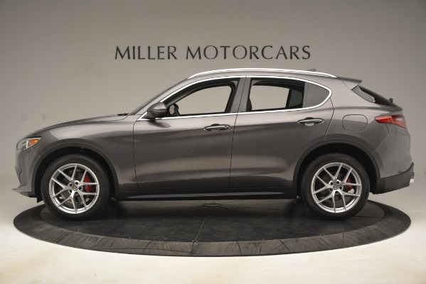 New 2019 Alfa Romeo Stelvio Ti Lusso Q4 for sale Sold at Aston Martin of Greenwich in Greenwich CT 06830 3