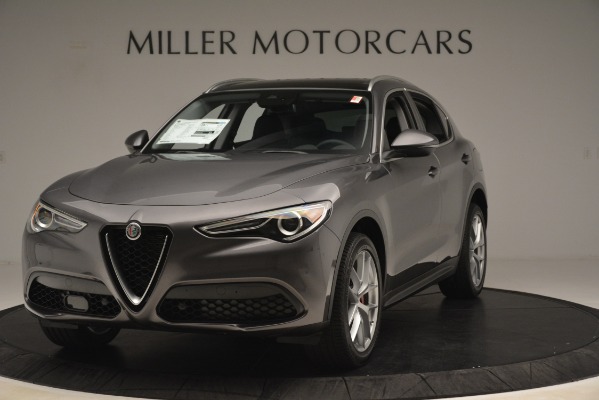 New 2019 Alfa Romeo Stelvio Ti Lusso Q4 for sale Sold at Aston Martin of Greenwich in Greenwich CT 06830 1