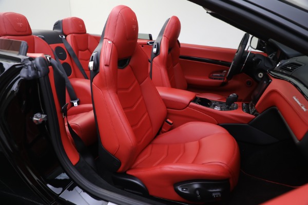 Used 2018 Maserati GranTurismo Sport Convertible for sale Sold at Aston Martin of Greenwich in Greenwich CT 06830 25