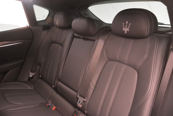 New 2019 Maserati Levante SQ4 GranSport Nerissimo for sale Sold at Miller Motorcars Aston Martin in Greenwich CT 06830 18