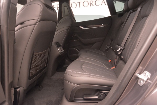 New 2019 Maserati Levante SQ4 GranSport Nerissimo for sale Sold at Miller Motorcars Aston Martin in Greenwich CT 06830 19