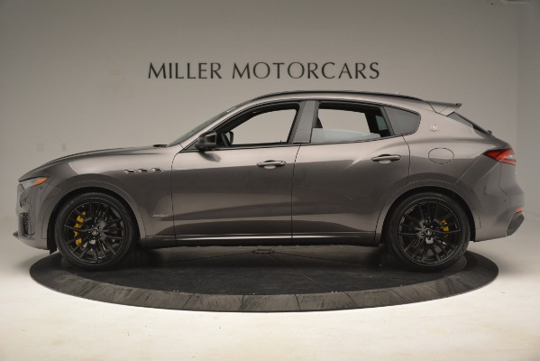 New 2019 Maserati Levante SQ4 GranSport Nerissimo for sale Sold at Miller Motorcars Aston Martin in Greenwich CT 06830 3