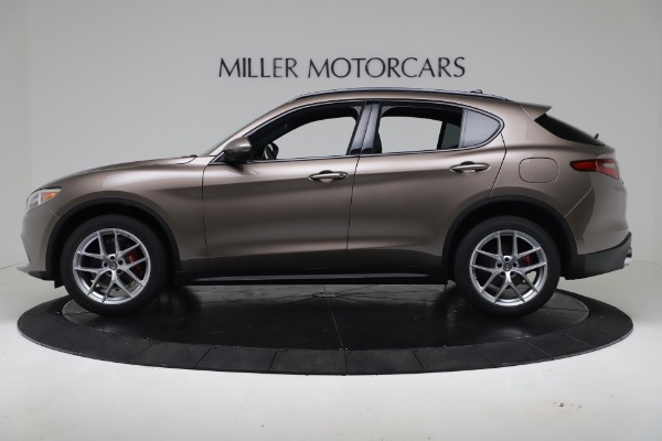 New 2019 Alfa Romeo Stelvio Ti Sport Q4 for sale Sold at Aston Martin of Greenwich in Greenwich CT 06830 3