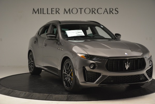 New 2019 Maserati Levante SQ4 GranSport Nerissimo for sale Sold at Aston Martin of Greenwich in Greenwich CT 06830 11