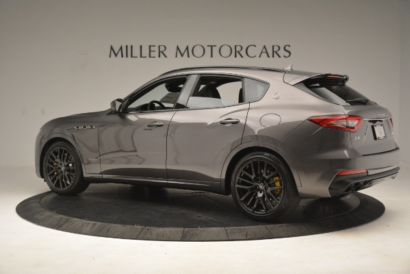 New 2019 Maserati Levante SQ4 GranSport Nerissimo for sale Sold at Aston Martin of Greenwich in Greenwich CT 06830 4