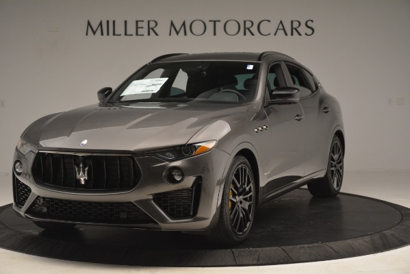 New 2019 Maserati Levante SQ4 GranSport Nerissimo for sale Sold at Aston Martin of Greenwich in Greenwich CT 06830 1