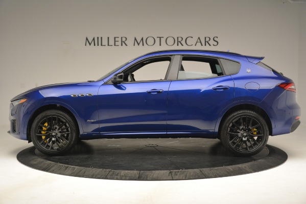 New 2019 Maserati Levante SQ4 GranSport Nerissimo for sale Sold at Aston Martin of Greenwich in Greenwich CT 06830 3