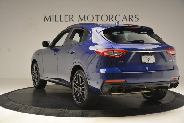 New 2019 Maserati Levante SQ4 GranSport Nerissimo for sale Sold at Aston Martin of Greenwich in Greenwich CT 06830 5