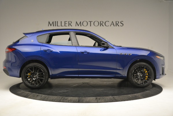 New 2019 Maserati Levante SQ4 GranSport Nerissimo for sale Sold at Aston Martin of Greenwich in Greenwich CT 06830 9