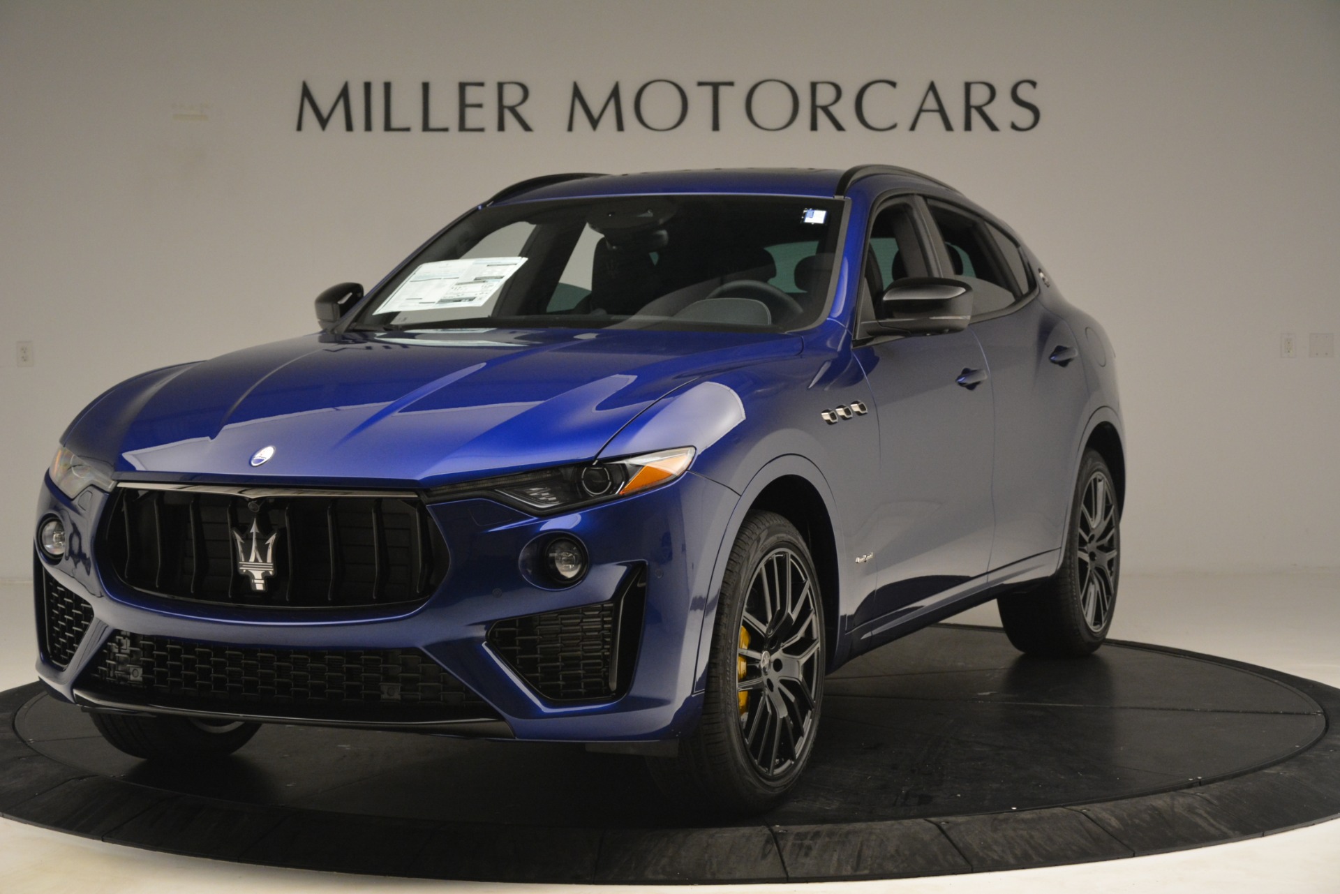 New 2019 Maserati Levante SQ4 GranSport Nerissimo for sale Sold at Aston Martin of Greenwich in Greenwich CT 06830 1