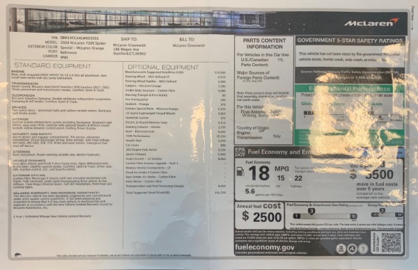 New 2020 McLaren 720S Spider for sale Sold at Aston Martin of Greenwich in Greenwich CT 06830 28