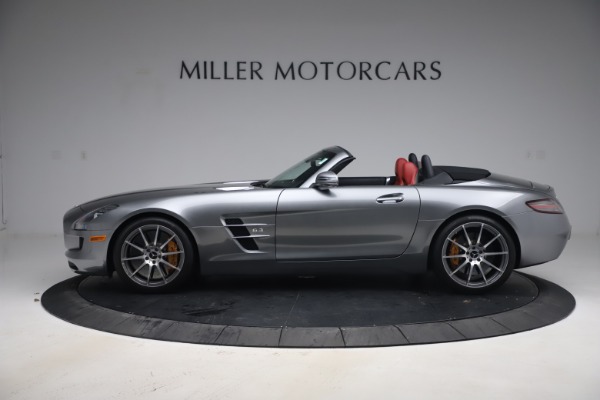 Used 2012 Mercedes-Benz SLS AMG Roadster for sale Sold at Aston Martin of Greenwich in Greenwich CT 06830 3