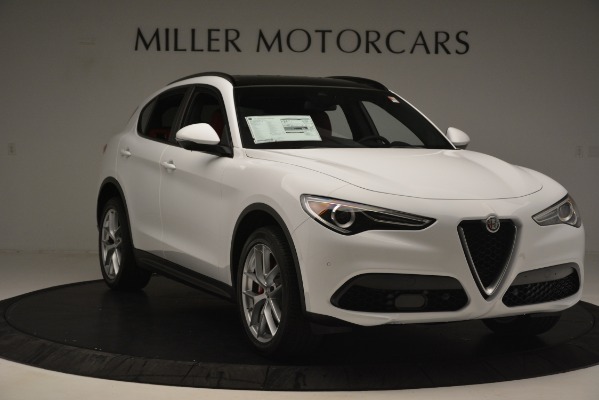 New 2019 Alfa Romeo Stelvio Ti Sport Q4 for sale Sold at Aston Martin of Greenwich in Greenwich CT 06830 11