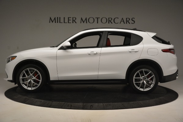 New 2019 Alfa Romeo Stelvio Ti Sport Q4 for sale Sold at Aston Martin of Greenwich in Greenwich CT 06830 3