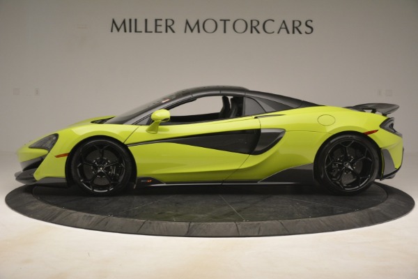 New 2020 McLaren 600LT Spider for sale Sold at Aston Martin of Greenwich in Greenwich CT 06830 3