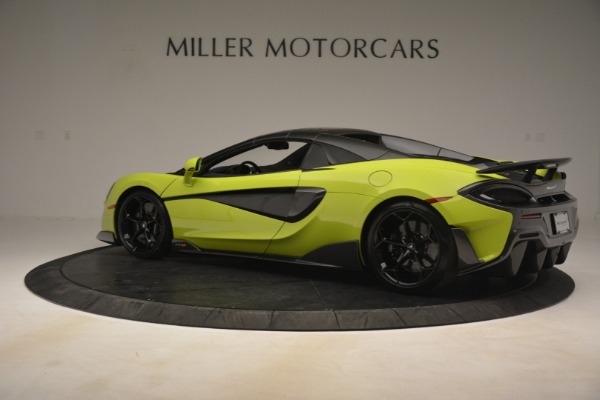 New 2020 McLaren 600LT Spider for sale Sold at Aston Martin of Greenwich in Greenwich CT 06830 4