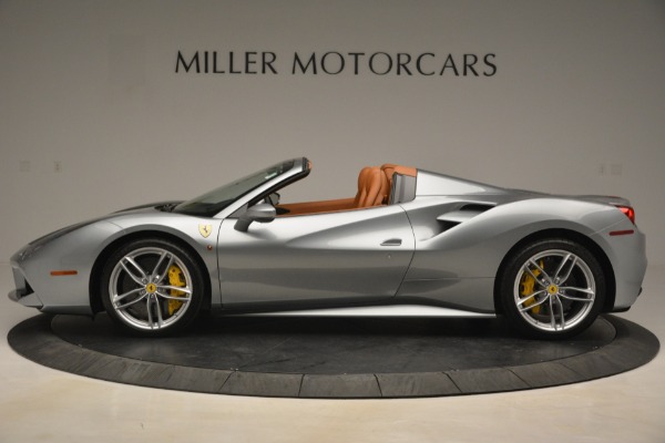 Used 2019 Ferrari 488 Spider for sale Sold at Aston Martin of Greenwich in Greenwich CT 06830 3