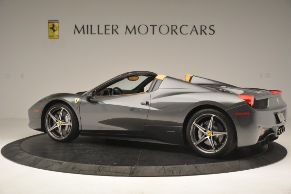 Used 2013 Ferrari 458 Spider for sale Sold at Aston Martin of Greenwich in Greenwich CT 06830 4