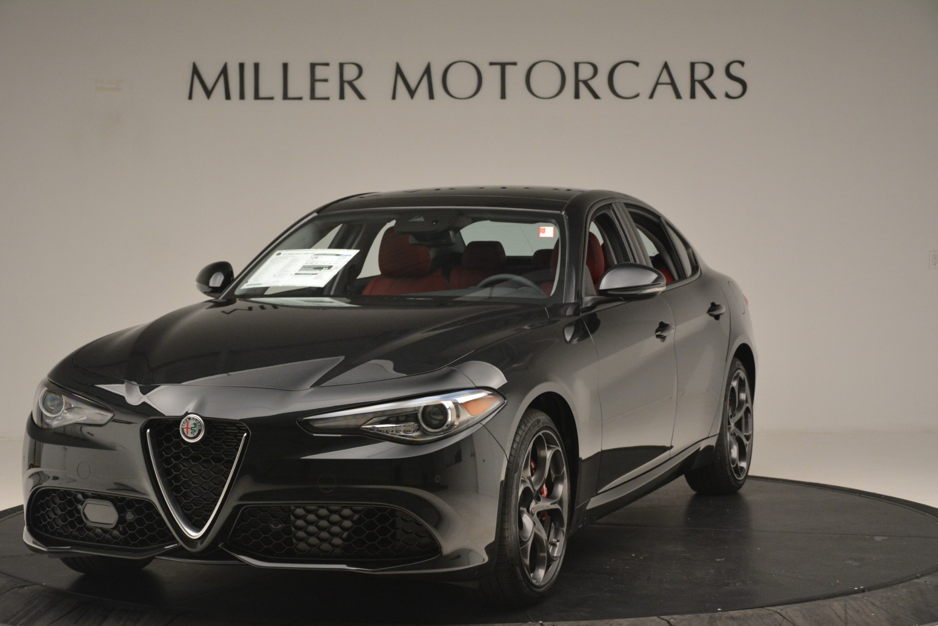 New 2019 Alfa Romeo Giulia Ti Sport Q4 for sale Sold at Aston Martin of Greenwich in Greenwich CT 06830 1