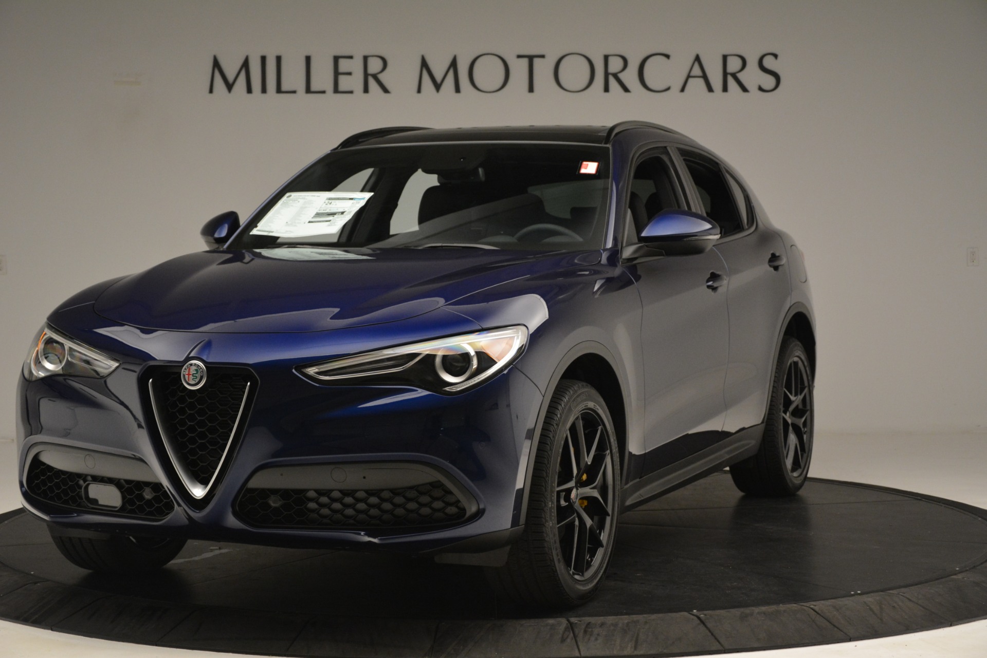 New 2019 Alfa Romeo Stelvio Ti Sport Q4 for sale Sold at Aston Martin of Greenwich in Greenwich CT 06830 1