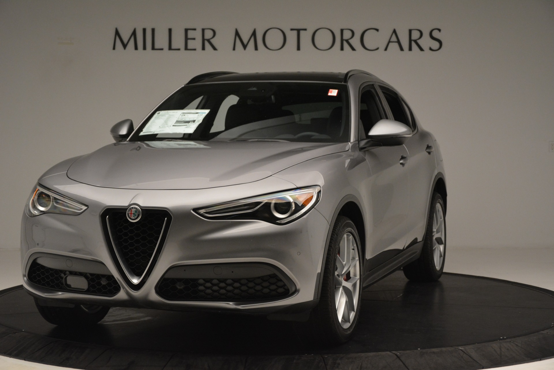 New 2019 Alfa Romeo Stelvio Ti Sport Q4 for sale Sold at Aston Martin of Greenwich in Greenwich CT 06830 1