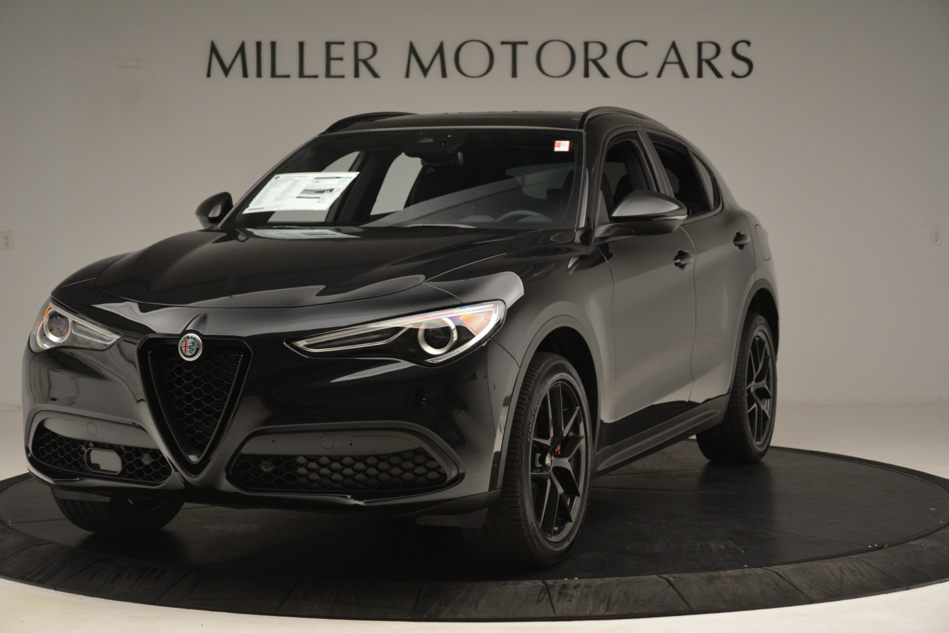 New 2019 Alfa Romeo Stelvio Ti Sport Q4 for sale Sold at Aston Martin of Greenwich in Greenwich CT 06830 1