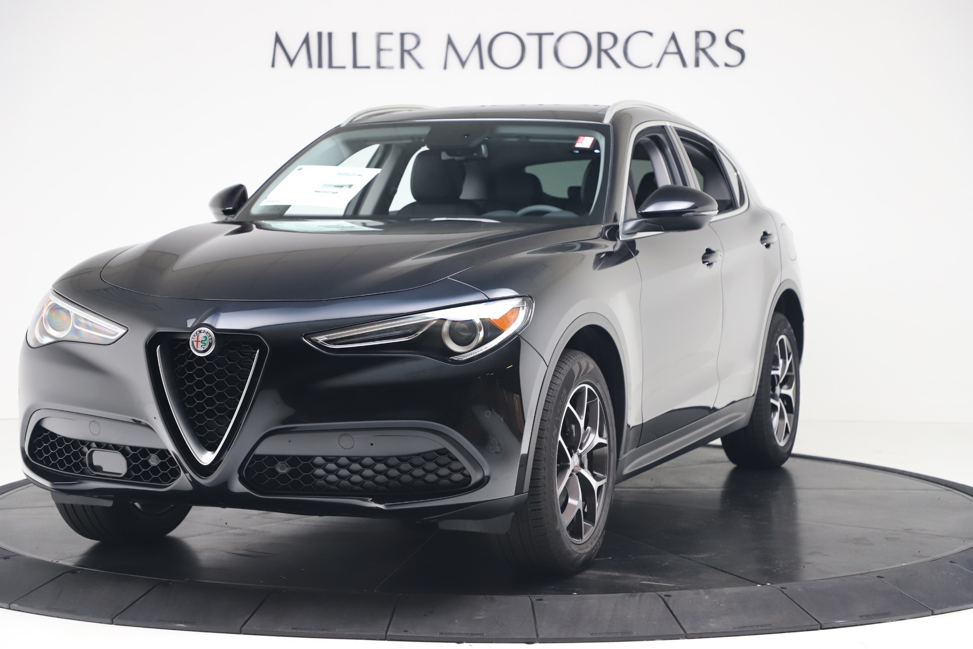 New 2019 Alfa Romeo Stelvio Ti Q4 for sale Sold at Aston Martin of Greenwich in Greenwich CT 06830 1