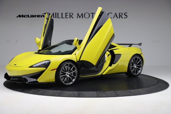 Used 2019 McLaren 570S Spider for sale Call for price at Aston Martin of Greenwich in Greenwich CT 06830 18