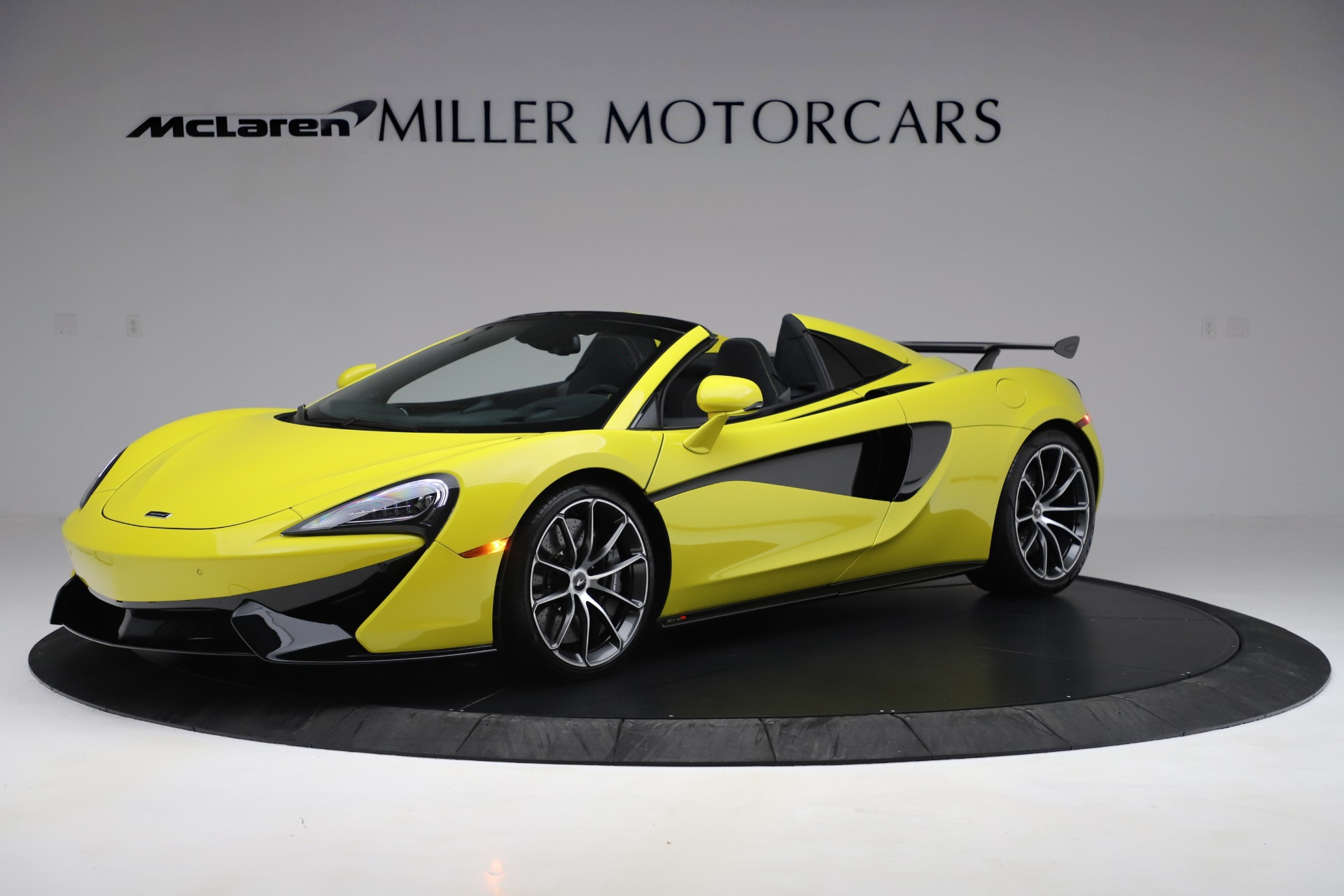 Used 2019 McLaren 570S Spider for sale Call for price at Aston Martin of Greenwich in Greenwich CT 06830 1