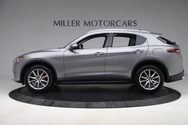 New 2019 Alfa Romeo Stelvio Ti Lusso Q4 for sale Sold at Aston Martin of Greenwich in Greenwich CT 06830 3