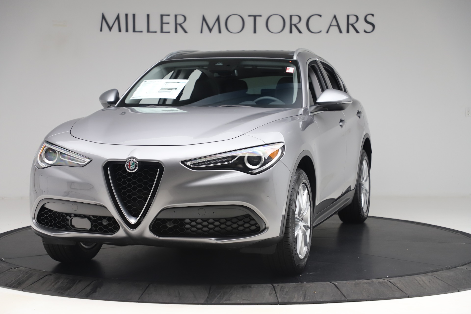 New 2019 Alfa Romeo Stelvio Ti Lusso Q4 for sale Sold at Aston Martin of Greenwich in Greenwich CT 06830 1