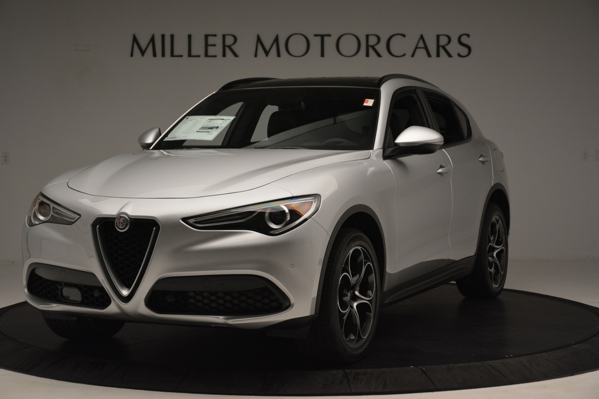 New 2019 Alfa Romeo Stelvio Ti Sport Q4 for sale Sold at Aston Martin of Greenwich in Greenwich CT 06830 1