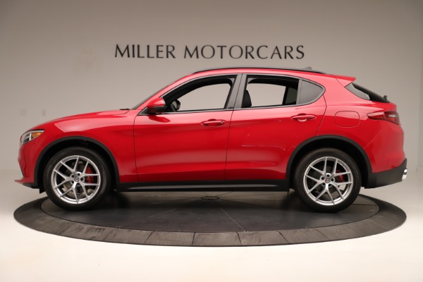 New 2019 Alfa Romeo Stelvio Ti Sport Q4 for sale Sold at Aston Martin of Greenwich in Greenwich CT 06830 3