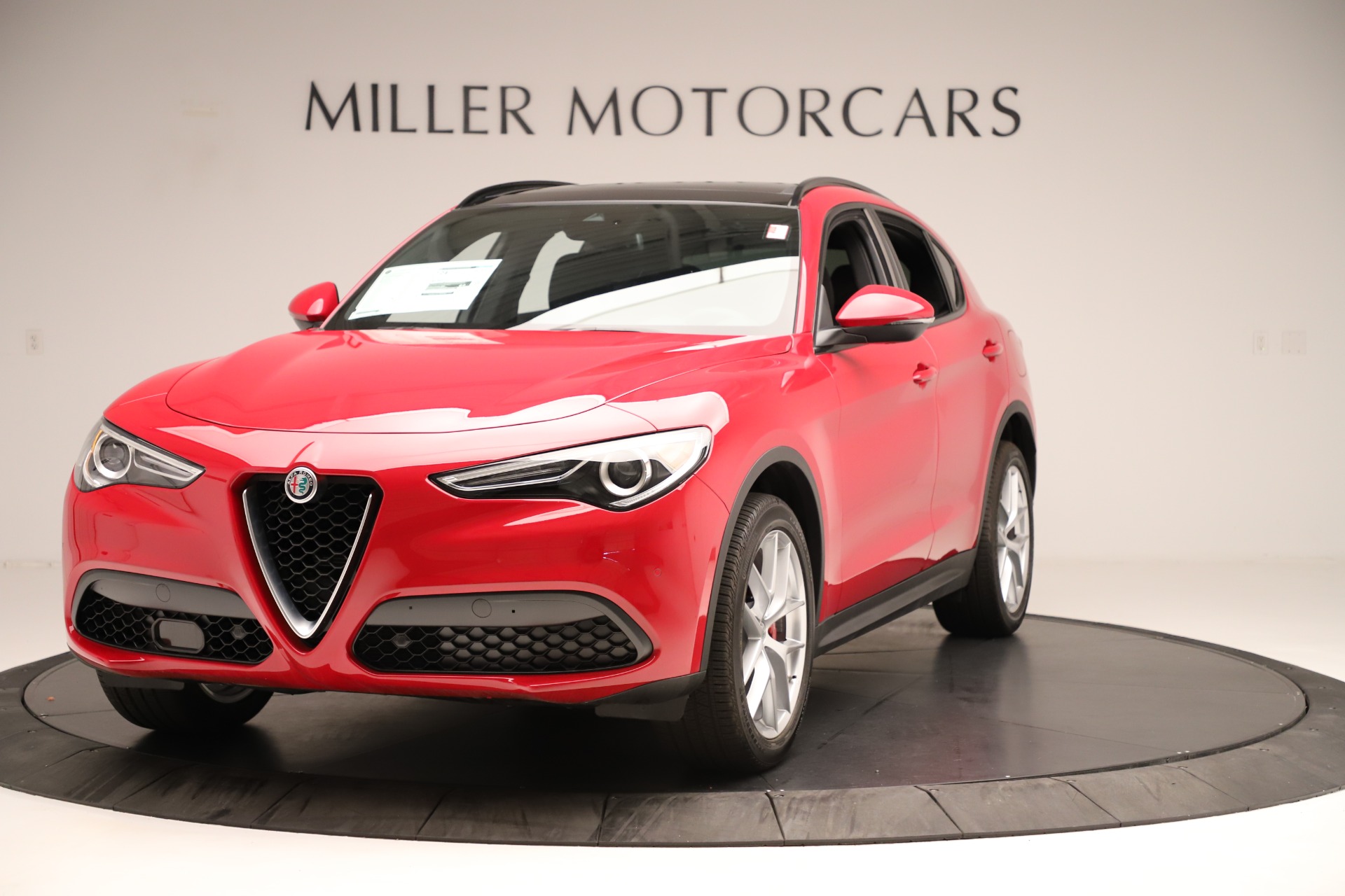 New 2019 Alfa Romeo Stelvio Ti Sport Q4 for sale Sold at Aston Martin of Greenwich in Greenwich CT 06830 1