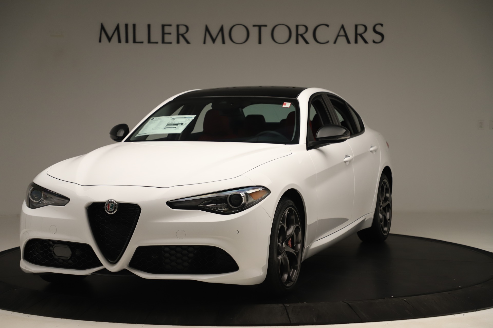 New 2019 Alfa Romeo Giulia Ti Sport Q4 for sale Sold at Aston Martin of Greenwich in Greenwich CT 06830 1