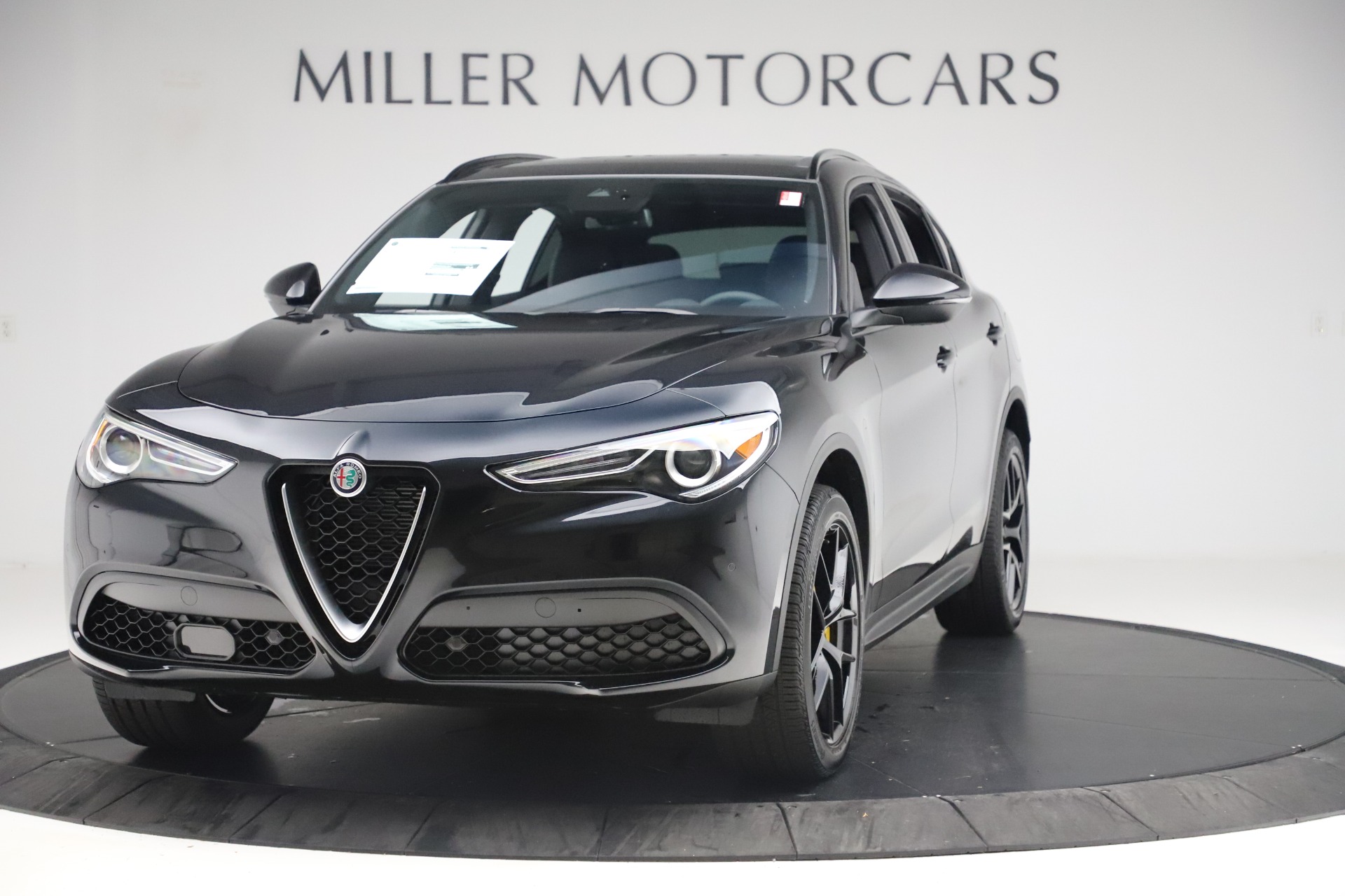 New 2019 Alfa Romeo Stelvio Ti Sport Q4 for sale Sold at Aston Martin of Greenwich in Greenwich CT 06830 1